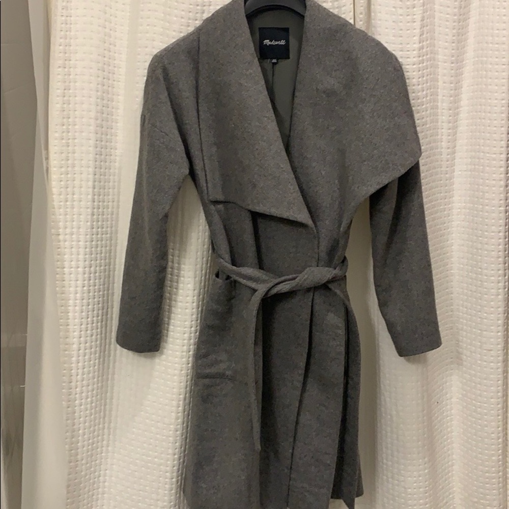 Madewell wrap coat